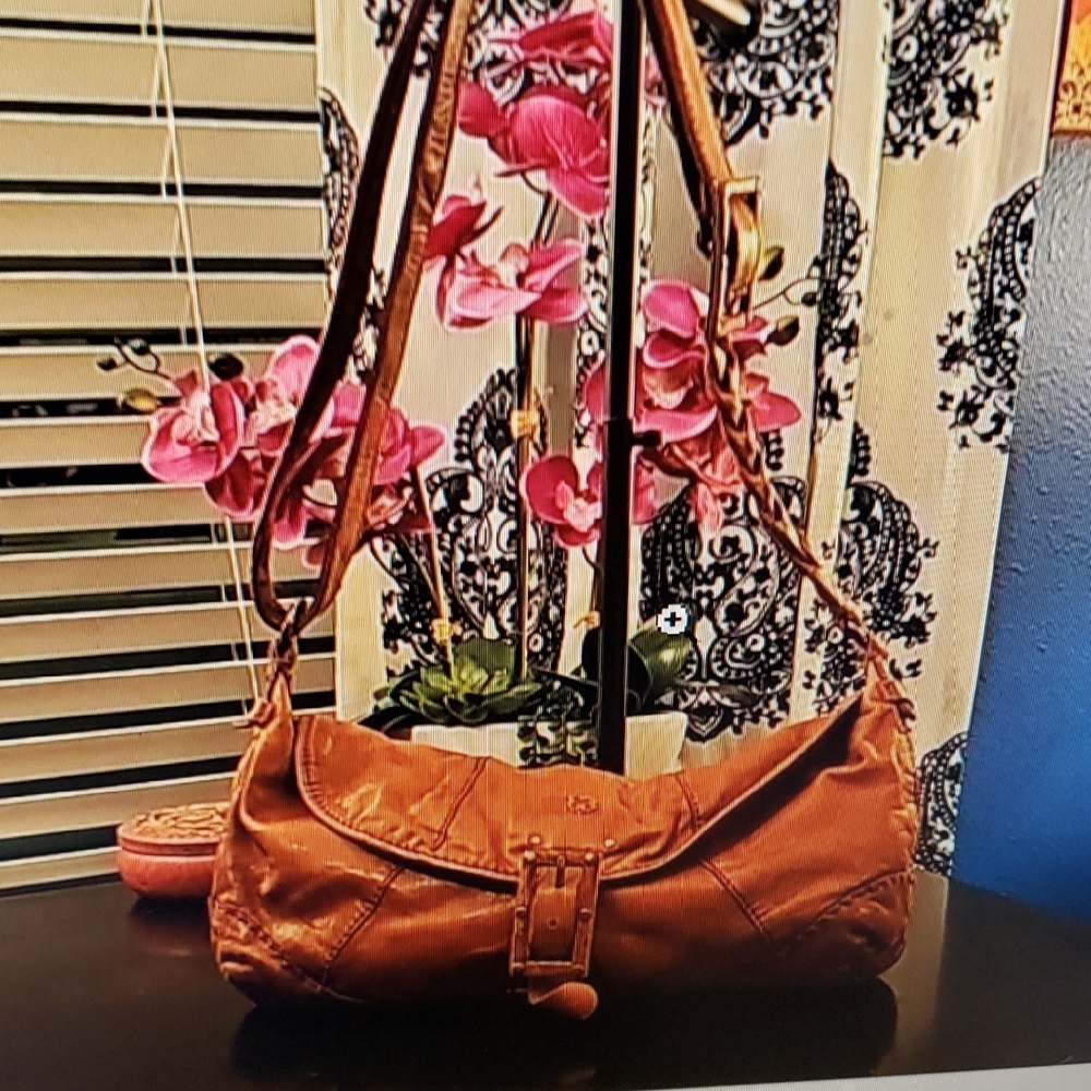 Lucky Brand Leather Crossbody/Shoulder Bag All Leather
